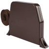 Bra418 Roller Blind Winder Surface-Mounted Brown Pivoting and Belt Strap
