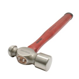 Surtek 16SP Martillo de bola pulido con mango de madera hickory Americano de 13, 16 oz                                                                