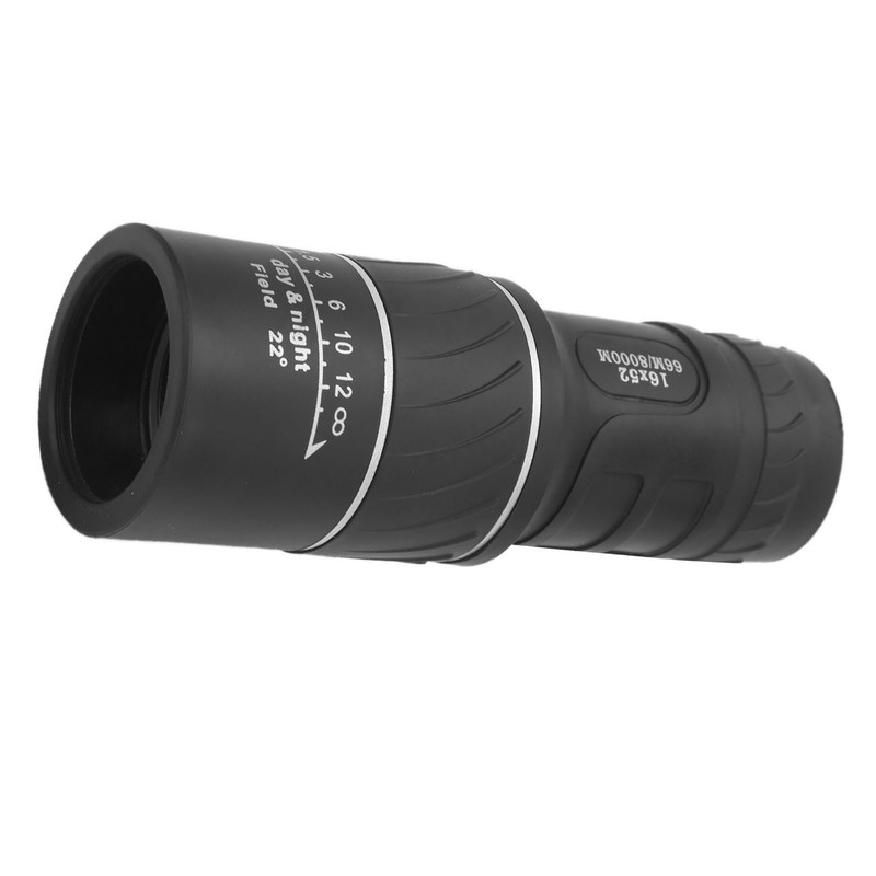 16x52 Monocular Dual Focus Optics Zoom Telescope High Power Monoculars