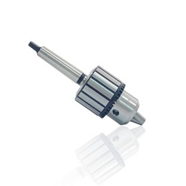 HFS(R) MT2 Drill Press Chuck - 3-Jaw Design with JT6 Mount, 1/32"-5/8" Capacity, Includes Morse Taper Arbor and Key