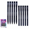 CLARO Trion+ Ballpoint Pens, BLACK, Medium Point (1.0mm), Pack of