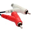 kenable Stackable 2 x RCA Phonos to Phonos Audio Cable