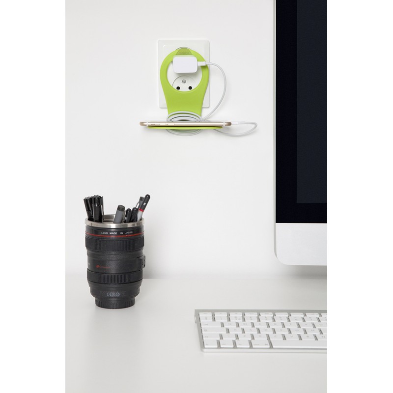 Bobino Phone Holder - Red - Stylish Minimalist Charging Shelf