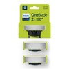 Philips Oneblade Replaceable Blade Pack of 2 Replaceable Blades, Qp220/51