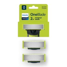 Philips Oneblade Replaceable Blade Pack of 2 Replaceable Blades, Qp220/51 (Lime)