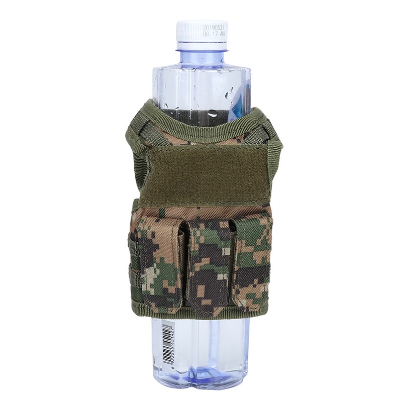 Nylon Outdoor Multifunction Tactics Beer Bottle Cover Mini Vest Shape