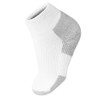 Thorlos Unisex JMX Running Thick Padded Ankle Sock, White, Medium