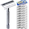 Kazakiri W Genuine Close Shaving Double-Edge Razor, Main Unit with