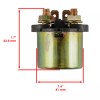 Caltric Starter Solenoid Relay for Kawasaki Bayou 300 2002 2003