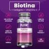 Biotina Colágeno Vitamina C 90 Cápsulas Flow Sin sabor
