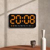AIXXCUVQ Electronic Digital Wall Clock with Adjustable Brightness 9. Display