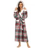 iniber Plush Robes for Women, Womens Robe Long, Fuzzy Fluffy