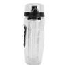 Fruit Infuser Water Bottle Anti Slip Grip Flip Top Lid