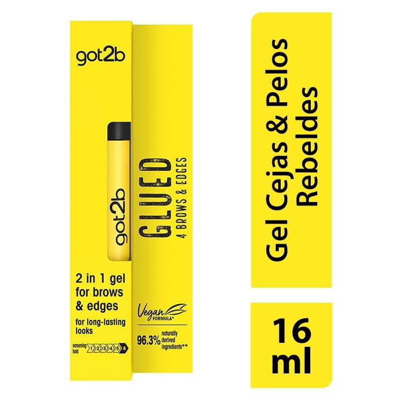 Got2b Gel Fijador Cejas Bordes Glued Resistente Agua Ultra Fijación