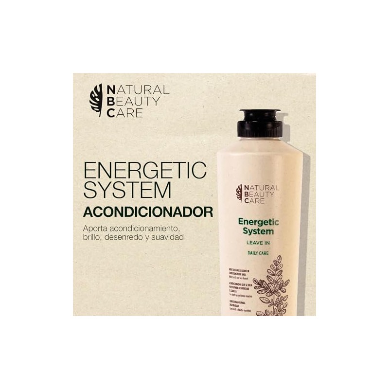 NATURAL BEAUTY CARE Energetic System Acondicionador Cabello Leave In 300