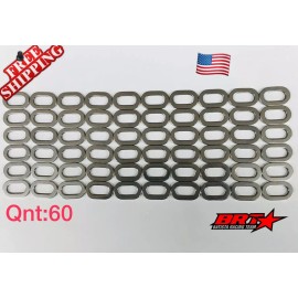 BRT SeaDoo Oval Spark/Trixx Hull Washer Kit 60 Marine Grade Stainless Steel291003880