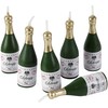 Wilton Champagne Bottle Candles For Cake Decorations, Birthday Candles With