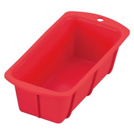 岡部洋食器製作所岡部洋食器 シリコン パウンドケーキ型(17cm) レッド CM-0195x210x65mm