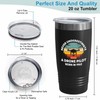 1962 Birthday Black Tumbler 20oz, drone pilot born in 1962