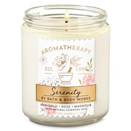 White Barn Marigold Rose Magnolia Single Wick Candle