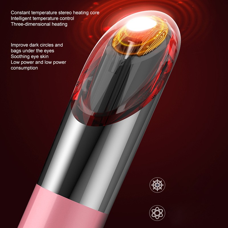 Red Blue Light Therapy Eye Massager Dark Circle Removal Hot