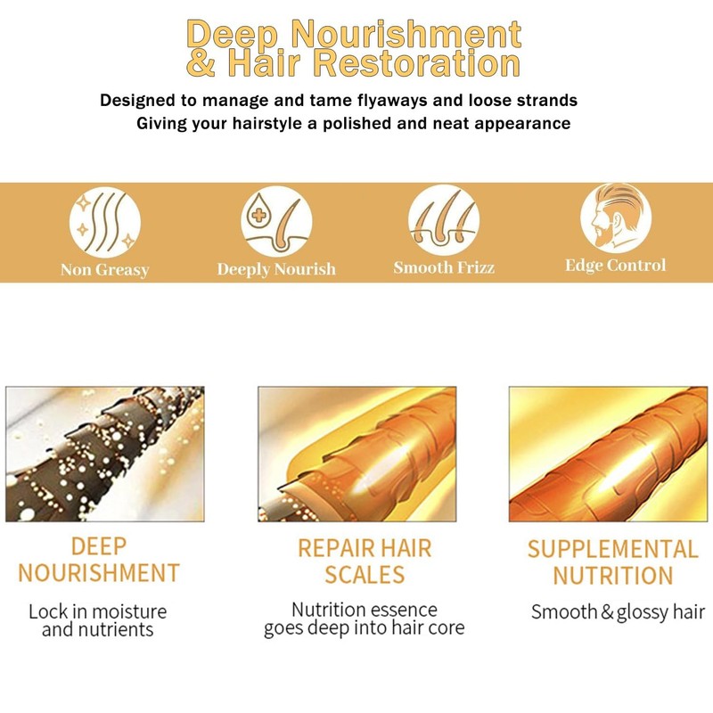 Hair Wax Stick for Flyaways and Edge Control - Slick