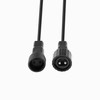 K-MAINS 2-Pack Extension Cable Compatible with G40 Globe String Lights