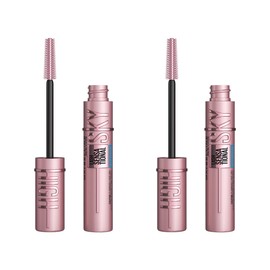 Maybelline Kit 2 mascaras Lash Sensational Sky High a Prueba de Agua, Brinda alargamiento y volumen hasta por 12H, fórmula con extracto de bambú,...  