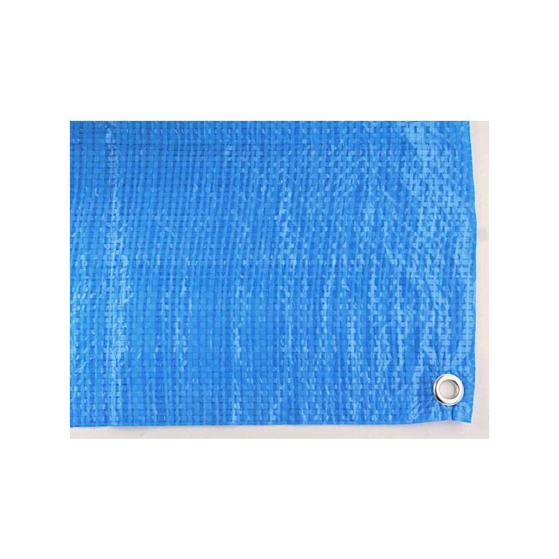 Okazaki Multi Blue Sheet, 2 Tatami Mat, Washable, Grommet, Leisure