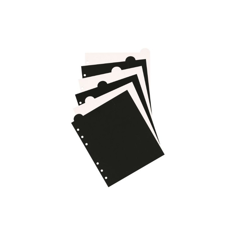 ASHFORD 手帳リフィル 2016 HB×WA5 インデックス(トップ6段) 6604-100