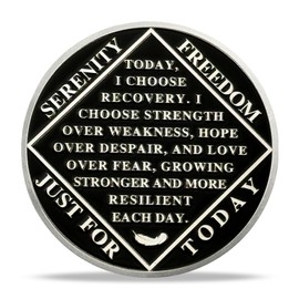 3 Year Sobriety Coin - Flying NA Medallions | Narcotics Anonymousa AA Chips and Medallions | Addiction Recovery Gifts for Celebrating Recovery Anniversary Milestones | Sobriety Gifts for Women & Men