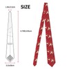 SKT T1 Men's Red Airplane Ties, Funky Pilot Skinny Necktie