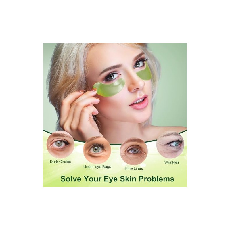 Máscara para Ojos Parches Colágeno Gel Algas Marinas (B)