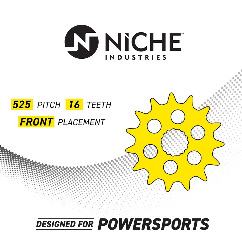 NICHE Drive Sprocket Chain Combo for Yamaha MT-09 FZ09 XSR900