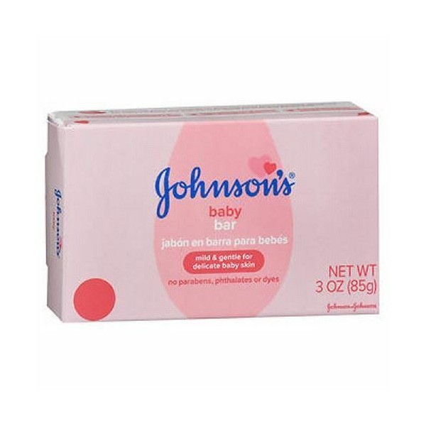 Johnsons Baby Bar Soap 3 oz  by Johnson & Johnson