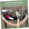 Generic 1pc Swing Ladder for Chickens Durable Hen Plaything Poultry