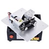 96W Precise Mini Table Saw, Adjustable Cut Depth and Angle,