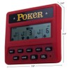 5-in-1 Hand Held Poker Game - Electronic Handheld Games for