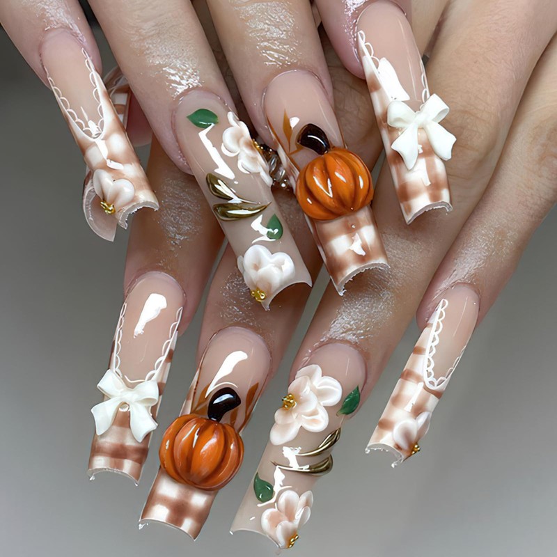 Bow Nail Charms Kit, Jremg 3D Nail Charms and Gems