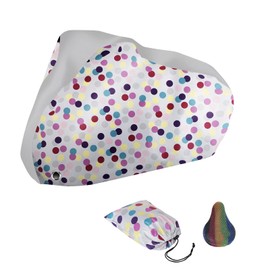 MILUBAO Bicycle Cover, For Kids Riding, Super Thick, Heavy Duty, Waterproof, UV Protection, Compatible with 22 - 29 Inches, Tear Resistant, Windproof, Cycle Lockhole and Storage Bag Included, 4 Colors