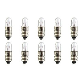 CEC Industries #378 Bulbs, 6.3 V, 1.26 W, E5.5 Base, T-1.75 shape (Box of 10)