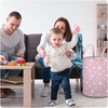 Nukido Freestanding Toy Basket for Children's Room, Large, Spacious, Charming