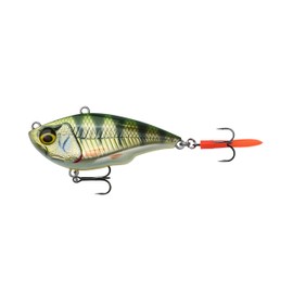 Savage Gear Fett Vibes XL - Lipless Crankbait for Pike, Zander & Catfish - Loud Rattle, Vibration & S-Glide Action - Long Casting Bait for Open Waters, Structures & Cloudy Conditions Firetiger 10 cm