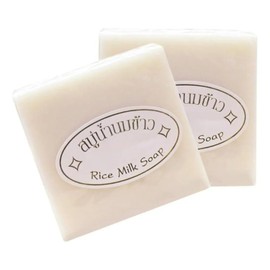 2 Pack Jabón de Arroz Tailandés para Limpieza Facial Suave