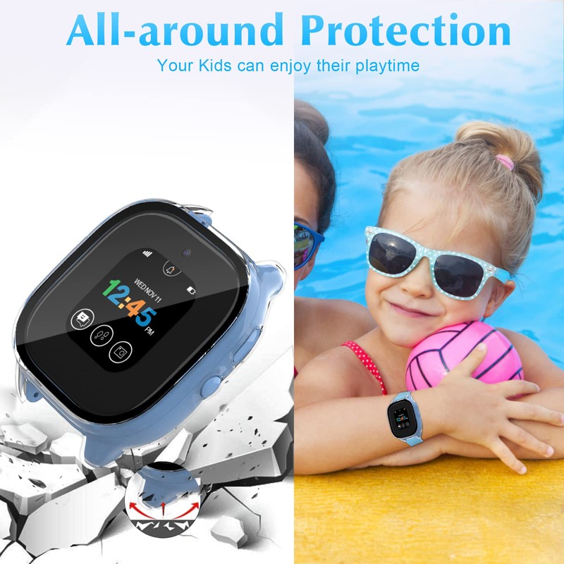 Kuaguozhe Tempered Glass Screen Protector Only Compatible for Gizmo Watch