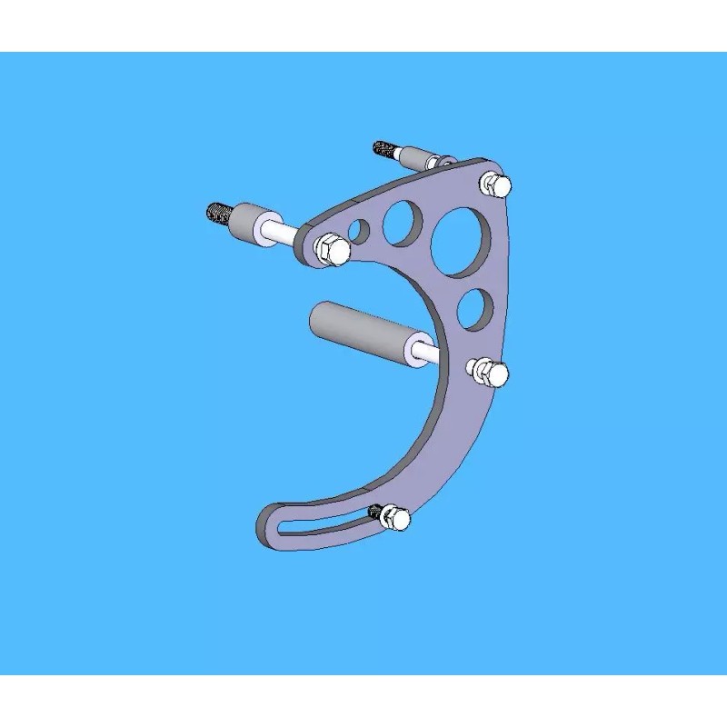 429-460 FORD LOW MOUNT ALTERNATOR BRACKET for ELECTRIC WATER PUMP