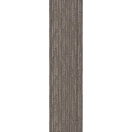 Floorigami, Striation, 9 in. x 36 in. Cut Pile, 0.12 in. Pile Height, Peel and Stick Carpet Tile, Nylon, (16 Tiles), (36 sqft/box)