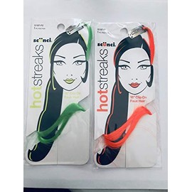 Scunci Hot Streaks Faux Hair Extension Clip-Ins - 2 Pieces