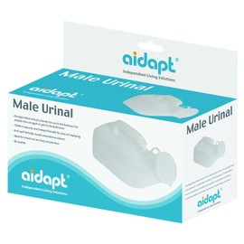 Aidapt Male Portable Urinal 1L Capacity Spill Resistant with Carry Handle