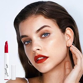Labios Aterciopelado - Lápiz Labial Mate Larga duración,Kit Labios Resistente al Agua Color Carne Alta pigmentación Larga duración, Conjunto Regalo